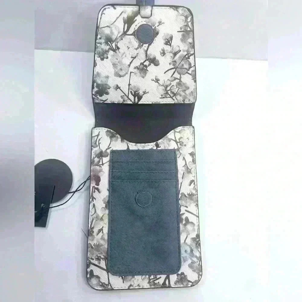 K.Carroll Harper Crossbody belt phone wallet case identity left RFID lining